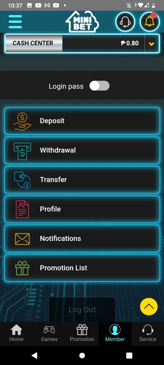 MINIBET CASH BACK APPLY Tutorial 2