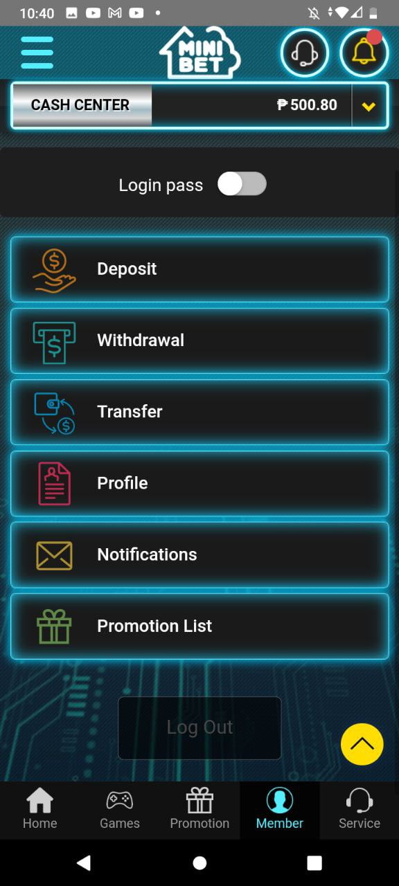 MINIBET CASH BACK APPLY Tutorial 7